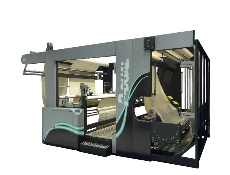PUGI P-DUAL sewing and selvedge preparation machine