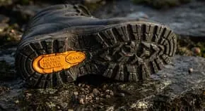 Work boot with a moulded EVA sole